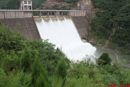 丹河洪水平穩(wěn)通過東焦河水庫(kù)